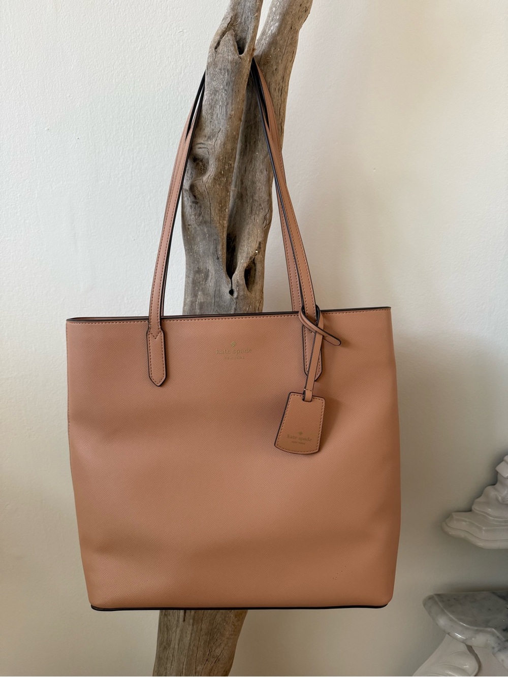 kate spade blush pink leather tote - Picture 5 of 5